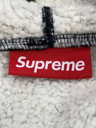 商品画像：25FW/Faux Fur Zip Up Hooded Sweatshirt/M/コットン/BLK 3