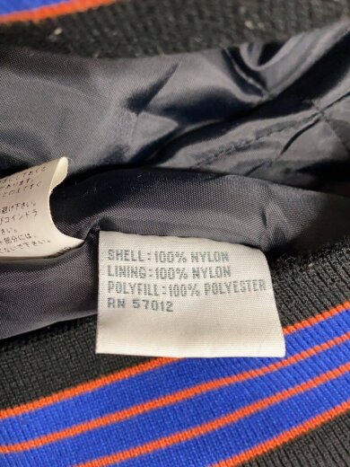 商品画像：スタジャン/M/ナイロン/BLK/無地// 4