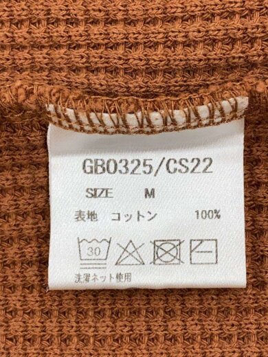商品画像：長袖Tシャツ/M/コットン/BRW/GB0325/CS22// 4
