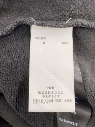 商品画像：スウェット/L/コットン/BLK/ES0003WBL// 4