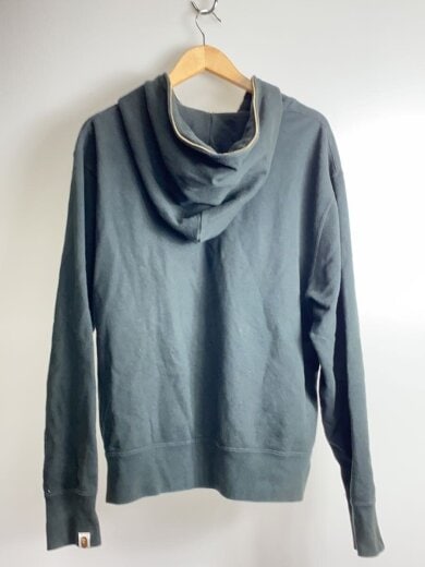 商品画像：ジップパーカー/L/コットン/BLK/001ZPH701004M// 2