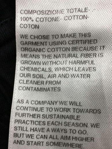 画像：RICK OWENS DRKSHDWドローストリング オーガニックコットンパンツ/S/コットン/ブラック/DU02A3392-RN5