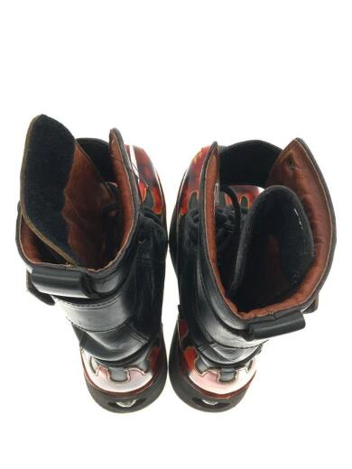 画像：NEW ROCK厚底 ファイヤースプリングブーツ/--/BLK/レザー3