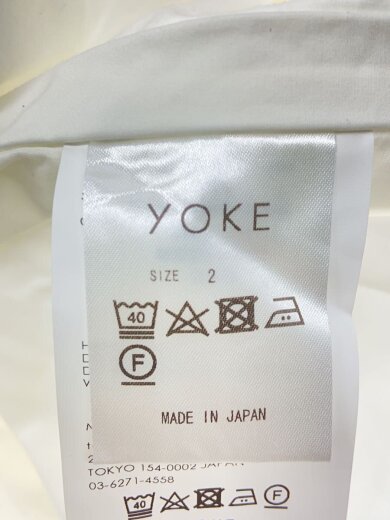 商品画像：24SS/PIPING SHIRT SHORT SLEEVES/2/コットン/WHT/YK24SS0715SH// 4