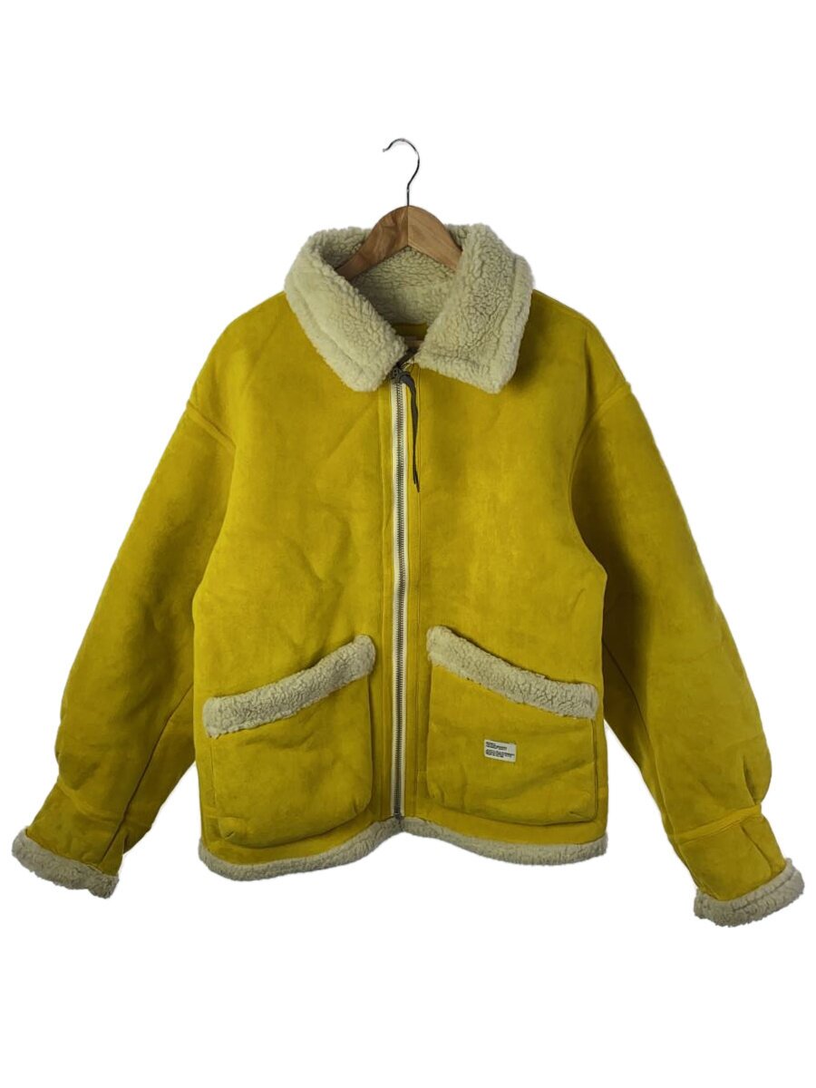 BEDWIN & THE HEARTBREAKERS / フェイクムートンジャケット/裏ボア/--/ポリエステル/YLW