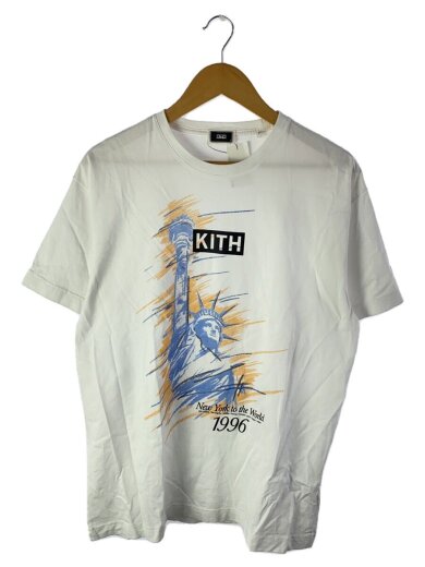 画像：KITH96 NY Vintage Tee/自由の女神/S/コットン/WHT/KHM0315621