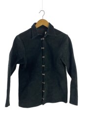 C.M.M SUEDE SHIRTS/レザージャケット・ブルゾン/S/牛革/BLK/FE1502-JK01