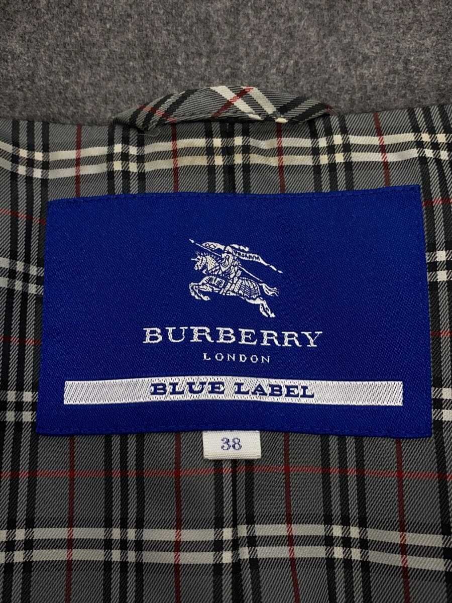 BURBERRY BLUE LABEL / コート/38/ウール/GRY/71-73141012