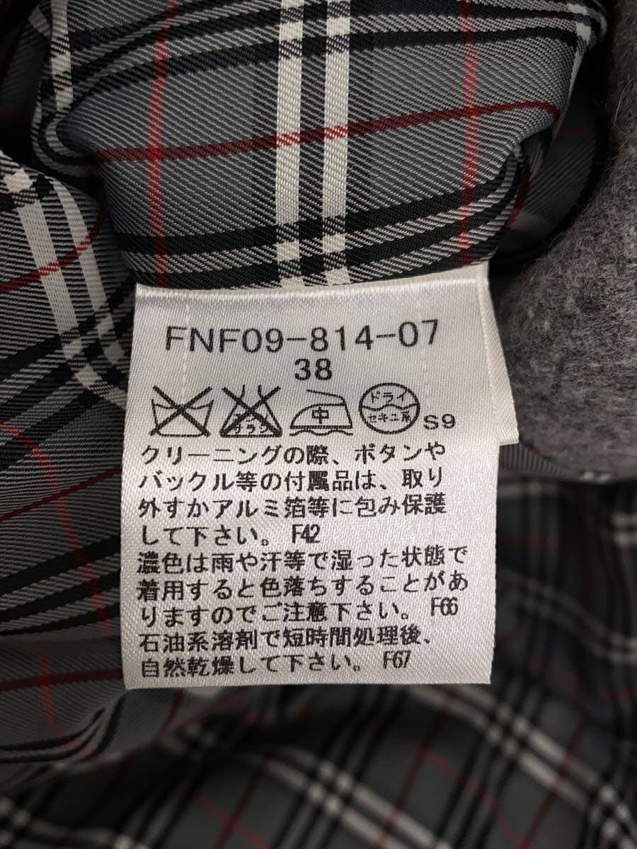 BURBERRY BLUE LABEL / コート/38/ウール/GRY/71-73141012
