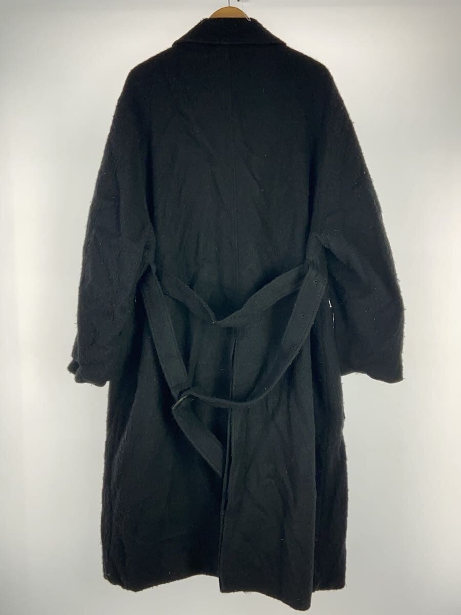 stein / 21aw/OVERSIZED BLANKET COAT/S/ウール/BLK/st.275-1