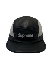 19FW/Tone Leather Cap/FREE/レザー/BLK/メンズ