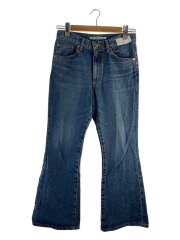 WASHED DENIM FLARED PANTS/44/デニム/IDG/2A028-0320-18