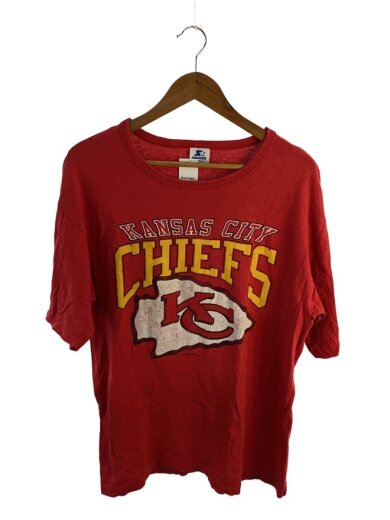 商品画像：KANSAS CITY CHIEFS/Tシャツ/XL/コットン/RED// 1