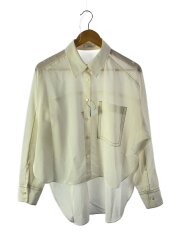 Matte Sheer Over Shirt/FREE/ポリエステル/IVO/125300013