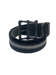 07AW/音符バックルベルト/レザー/BLK/メンズ