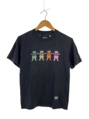 GRIZZLY DEAD/Tシャツ/S/コットン/BLK