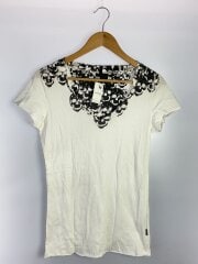 Tシャツ/S/コットン/WHT/HKS14107