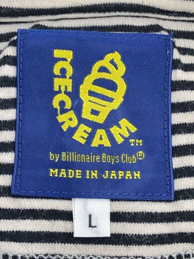 商品画像：ICE CREAM/ポロシャツ/L/コットン/BLK/ボーダー// 3