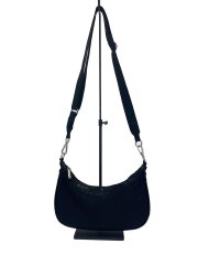 リップストップ/ショルダーバッグ/ナイロン/BLK