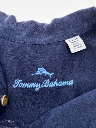 商品画像：半袖シャツ/XS/シルク/NVY 3