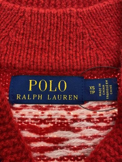 商品画像：ニット・セーター(厚手)/XS/ウール/RED/710814735001 3