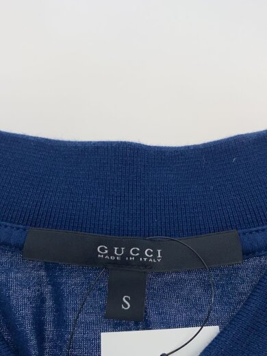 商品画像：ドット総柄ポロシャツ/S/コットン/NVY/ドット/323207　X3923// 3