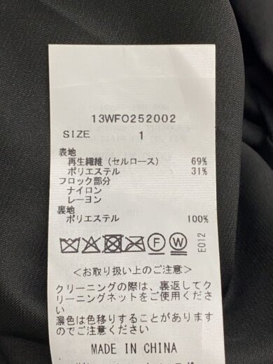 商品画像：キャミワンピース/1/--/BLK/13WFO252002 4