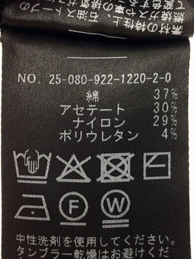 商品画像：ポロシャツ/--/コットン/BLK/25-080-922-1220-2-0 4