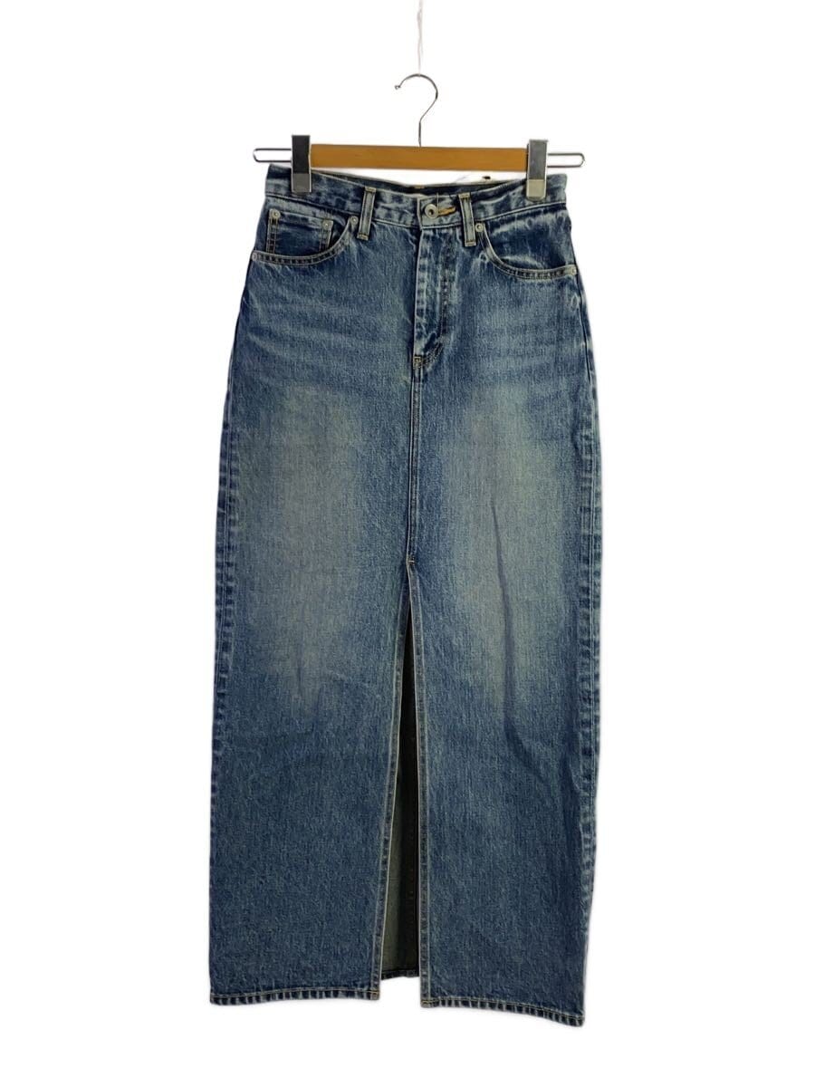Whim Gazette / 24SS/デニムスリットスカートスカート/36/デニム/IDG/WGZ1041201A0006
