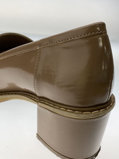 商品画像：パンプス/24.5cm/BEG/エナメル/14383540 5