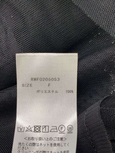 商品画像：半袖ワンピース/one/ポリエステル/BLK/RWF0205053// 4