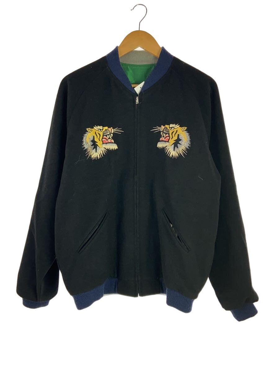 gold / WOOL SOUVENIR JACKET/M/コットン/BLK/GL14211