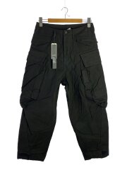 18FW/BAGGY CARGO PANTS/2/コットン/BLK/637PAM10