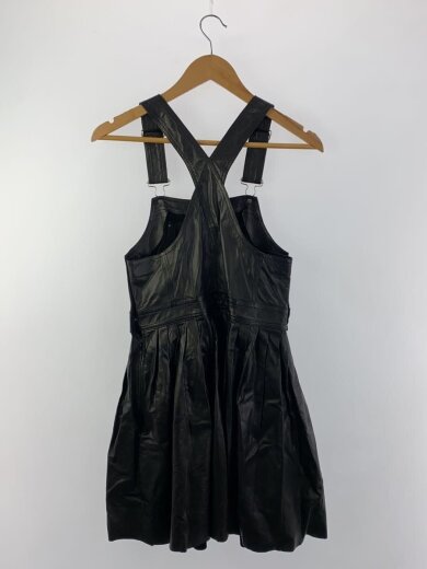 商品画像：サロペットワンピース/38/羊革/BLK 2