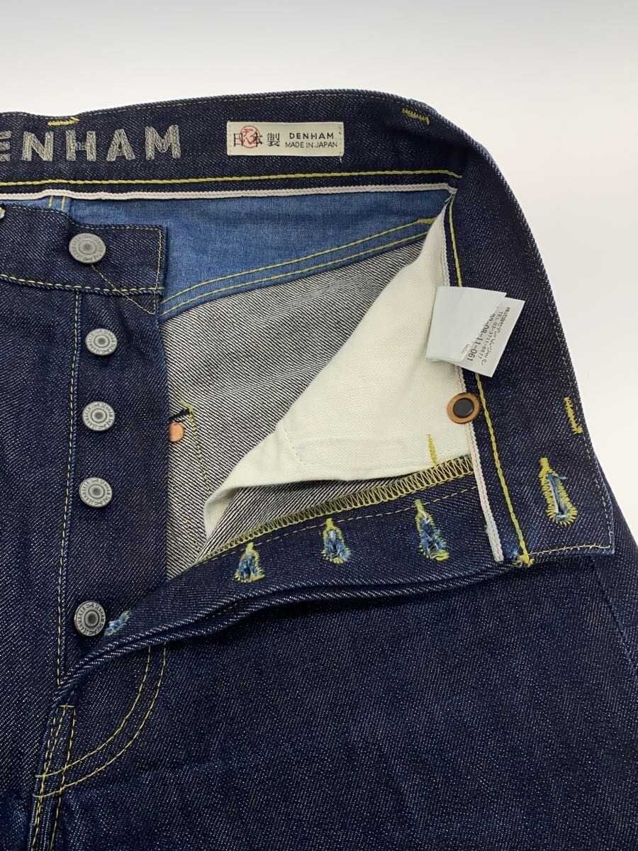 DENHAM / EAST WIDER MIJ/28/コットン/IDG/無地/01-22-08-11-061
