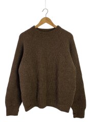 DADDY’S FISHERMAN SWEATER/3/ウール/BRW/無地/TO-AW19-KT01