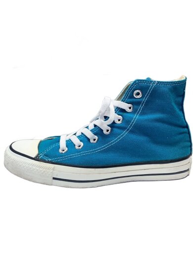 商品画像：90s～/ハイカットスニーカー/US5.5/BLU/キャンバス// 1