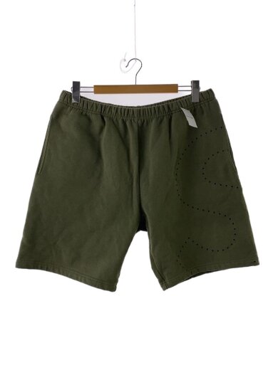 商品画像：ショートパンツ/L/コットン/GRN/無地 1