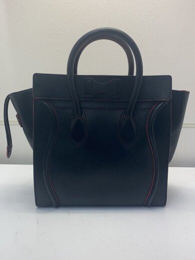 商品画像：トートバッグ/レザー/BLK/無地 3