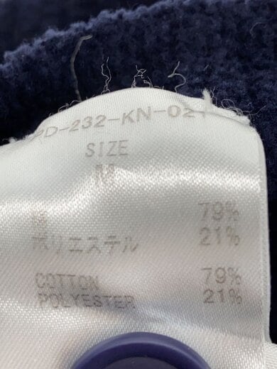 商品画像：ニットカーディガン/M/コットン/NVY/PD-232-KN-021 4