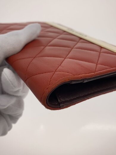 商品画像：マトラッセ/2つ折り財布/レザー/ORN/無地/レディース 7