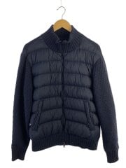 ジャケット/38/ナイロン/NVY/無地/2203412007