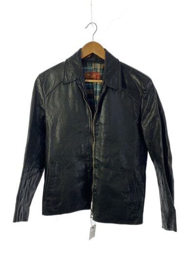 商品画像：Ojes Ernst Larsson/シングルライダースジャケット/--/レザー/BLK 1