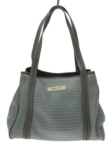 画像：q bag parisメッシュトートバッグ/--/GRY1