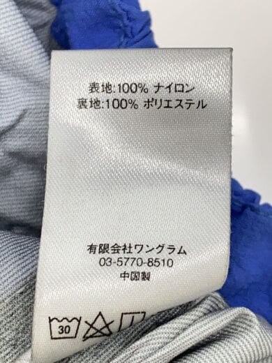 商品画像：17SS/TAPED SEAM JACKET/マウンテンパーカ/S/ナイロン/BLU 4