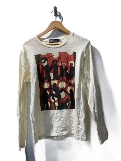 商品画像：長袖Tシャツ/L/コットン/WHT 1