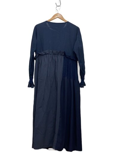 商品画像：長袖ワンピース/36/コットン/NVY/13-26-0813-702 2