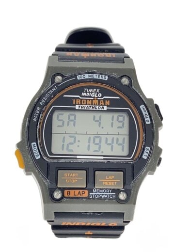 商品画像：クォーツ腕時計/デジタル/ラバー/BLK/GRY// 1