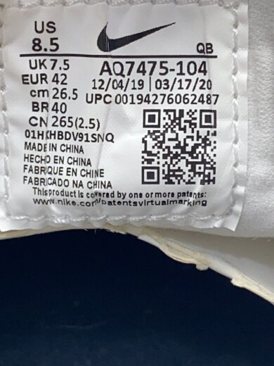 商品画像：ローカットスニーカー_AQ7475-104/26.5cm/GRY 5