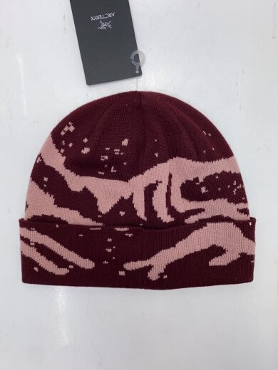 商品画像：ニットキャップ/--/ポリエステル/BRD/総柄/メンズ/X000010067 2